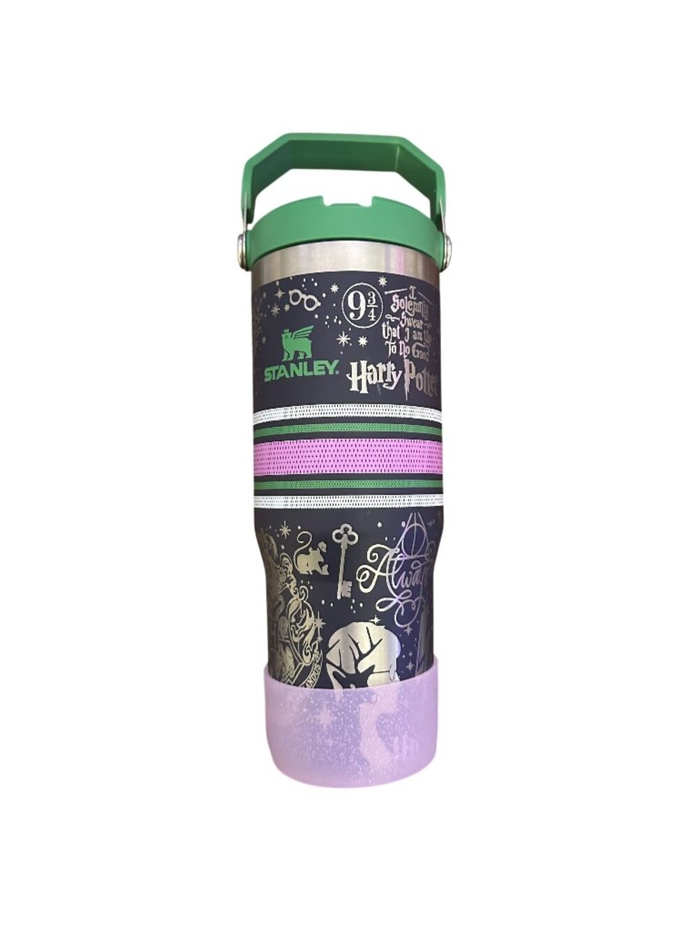 Stanley IceFlow Flip Straw Tumbler 30oz Harry Potter Engraved with Boot Gift